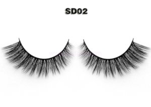 OEM Lashes Buy Bulk Short 3D Silk Lashes from China Eyelash Vendor SD02