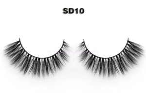 Short Faux Lashes Bulk / Order Short 3D Silk Lashes Wholesale from Factory SD10