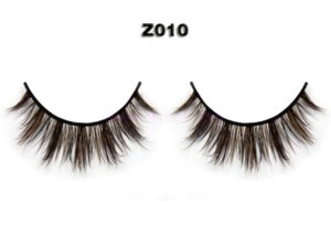 Brown Mink Eyelash Wholesaler / Natural Color Lashes Vendor Z010