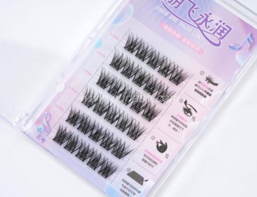 Pre Glued Lash Clusters Eyelash Manufacturer in China PF02