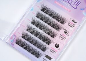 Bulk Pre-Glued Lashes Clusters Manufacturer Private Label Package