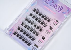 Self Adhesive Eyelashes in Bulk From Pre Cut Clusters Lash Wholesaler PF13